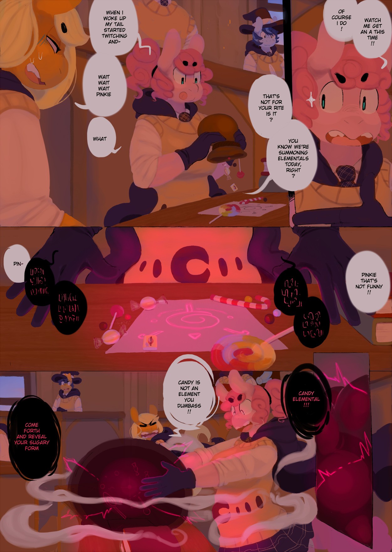 Pony academy 6: candy core porn comic picture 3