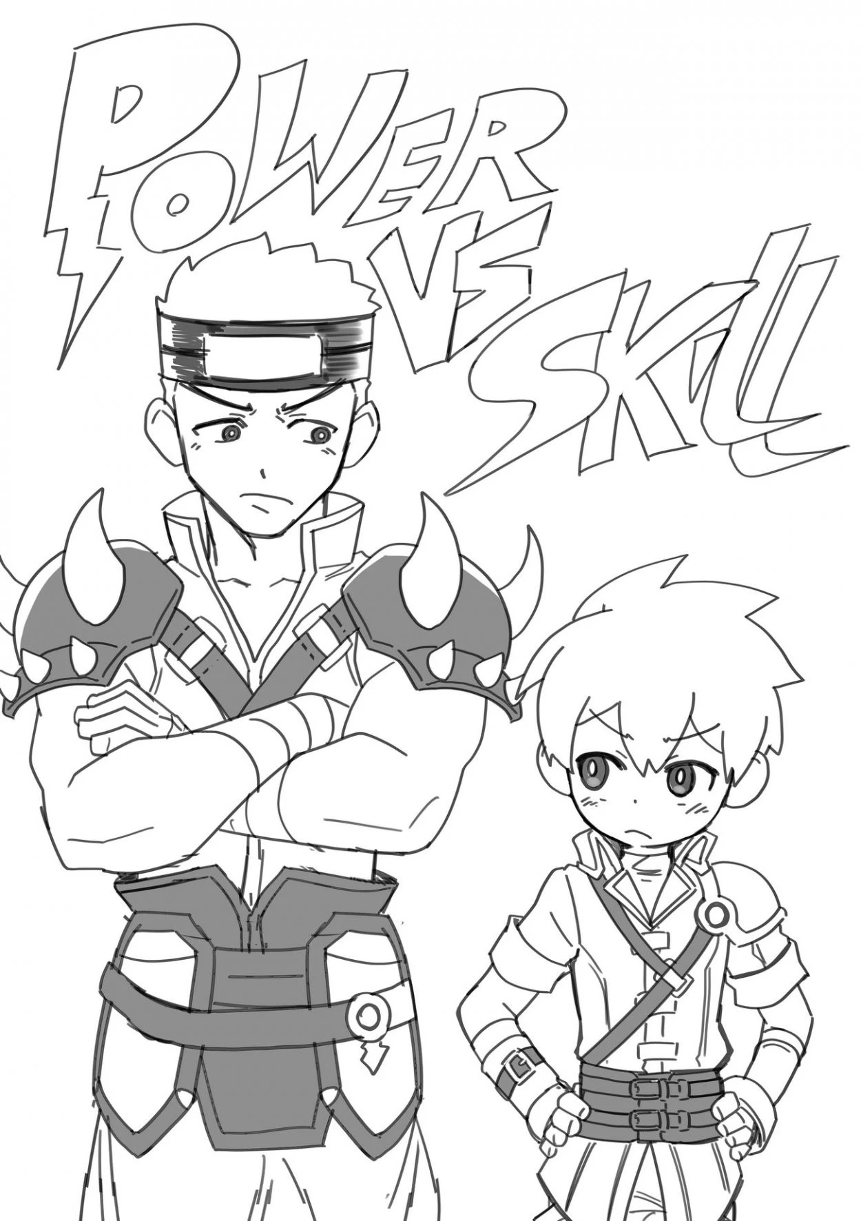 Power Vs. Skill porn comic picture 1