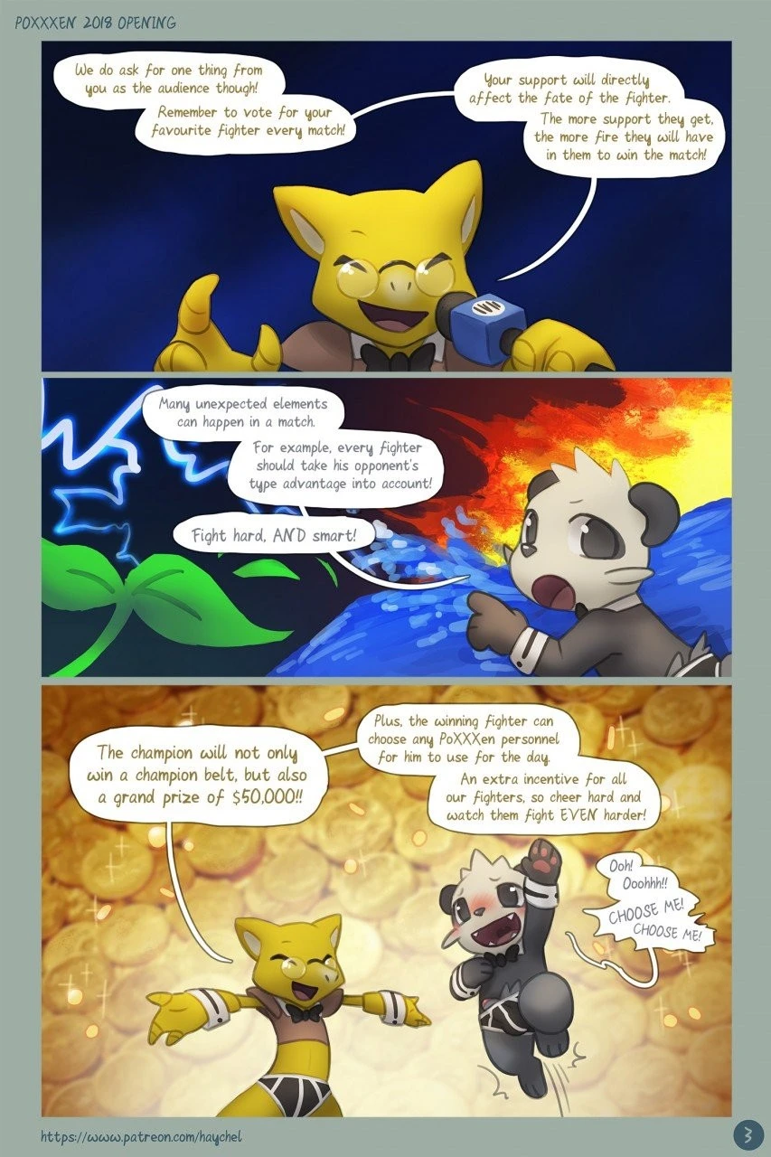 PoXXXen Tournament porn comic picture 3