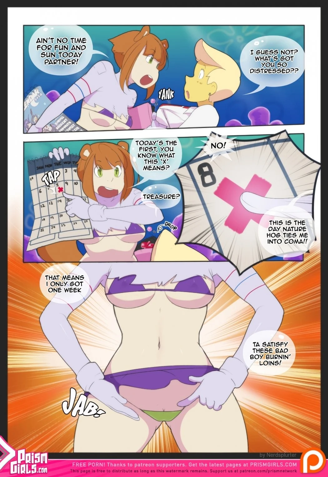 Pre-Hibernation Week porn comic picture 2
