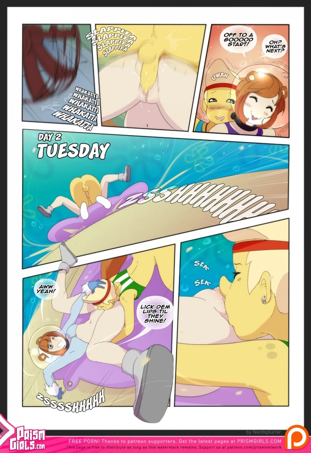 Pre-Hibernation Week porn comic picture 7