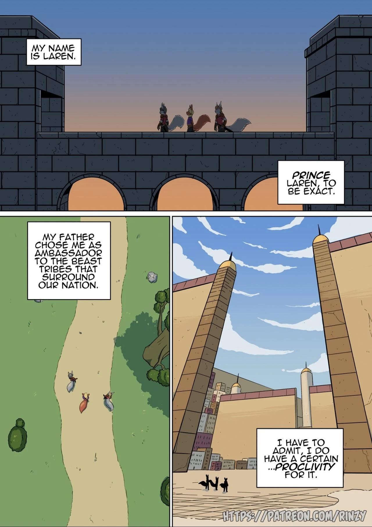 Princely Negotiations porn comic picture 2
