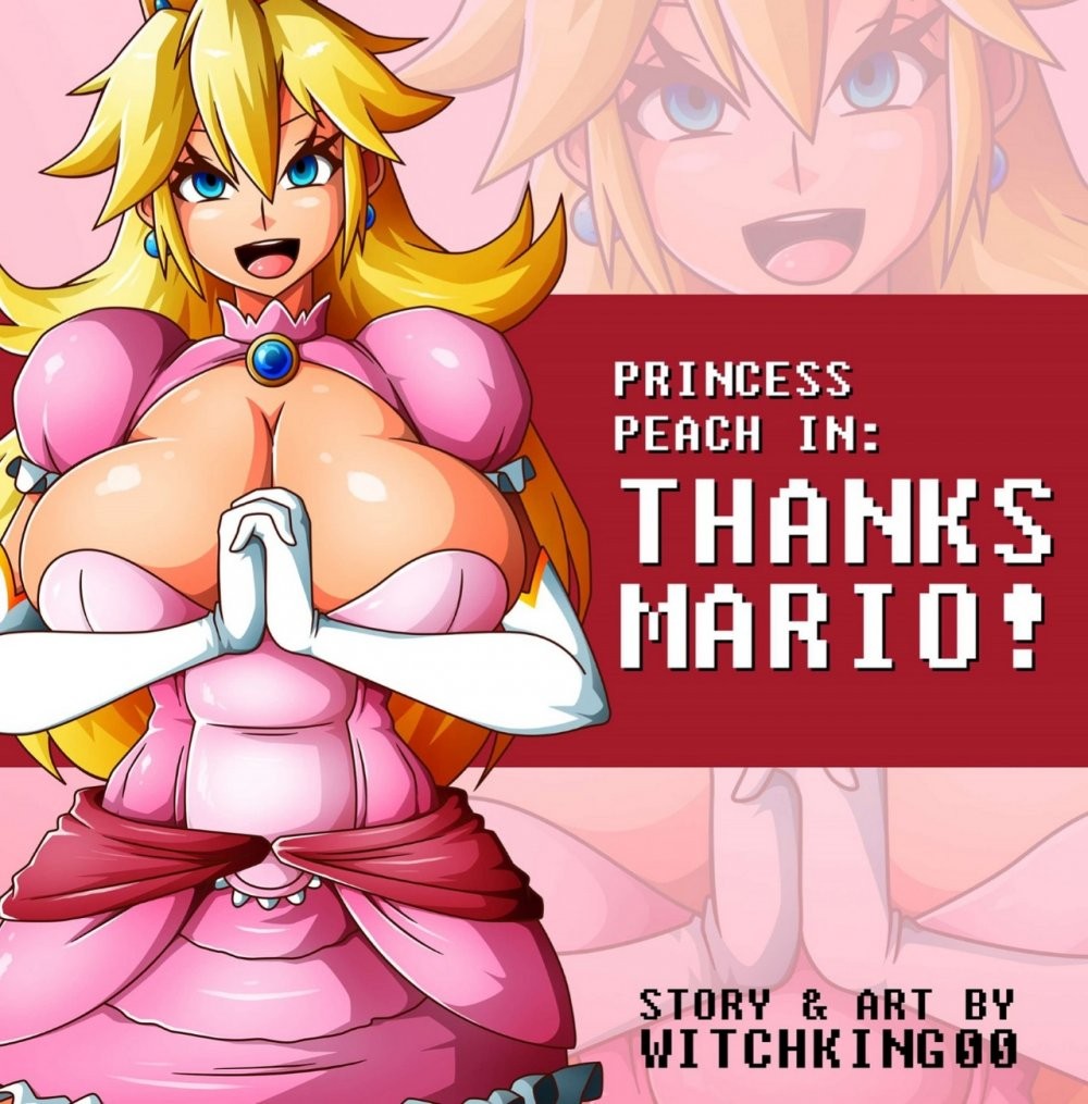Princess Peach In: Thanks Mario porn comic picture 1
