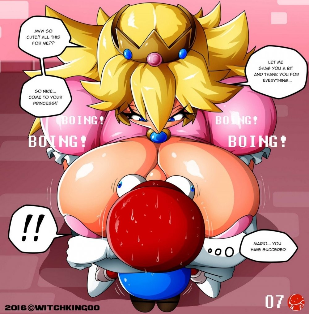 Princess Peach In: Thanks Mario porn comic picture 8