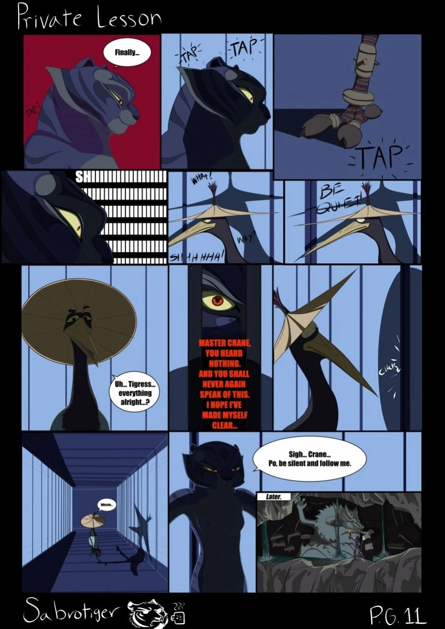 Private lesson porn comic picture 12