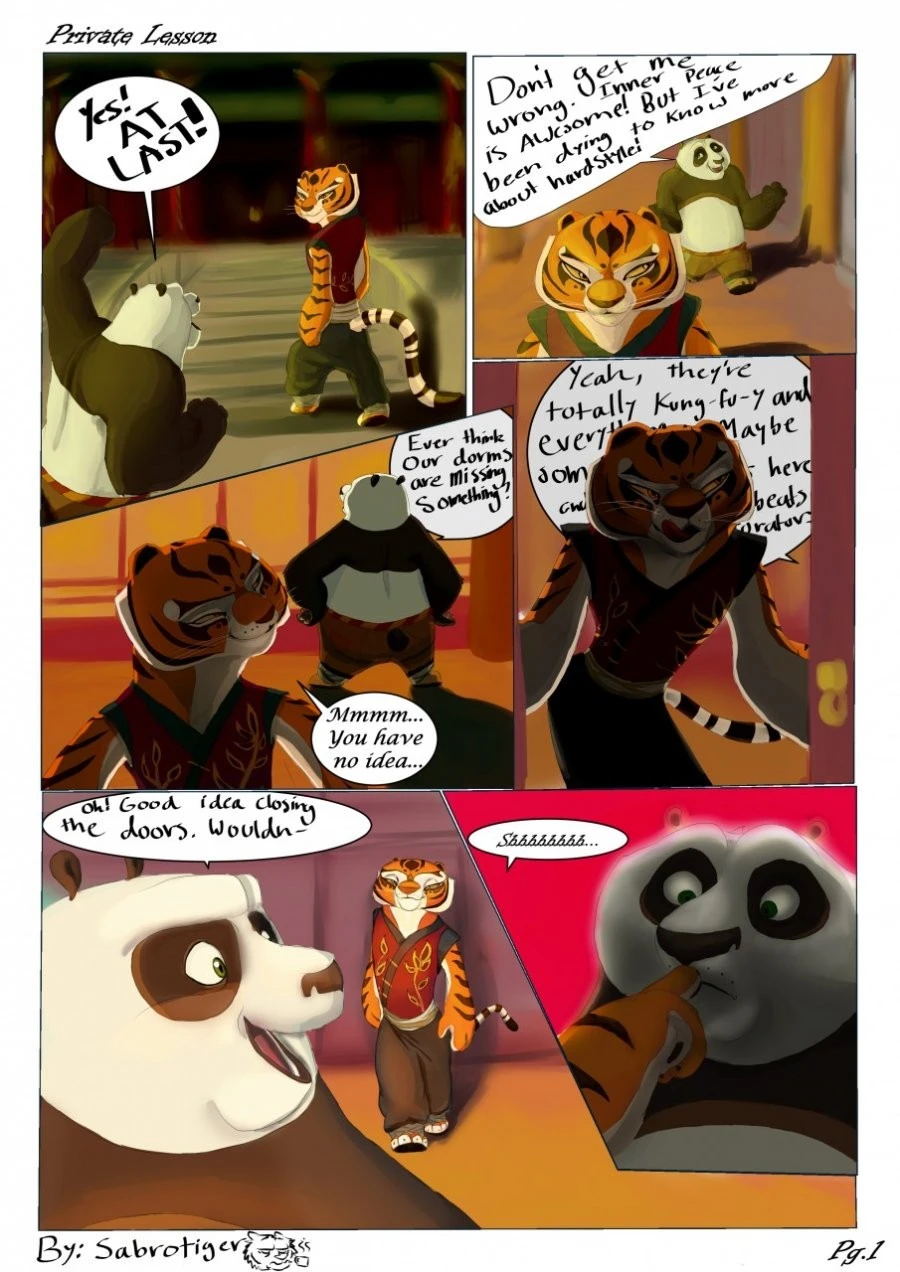 Private lesson porn comic picture 2