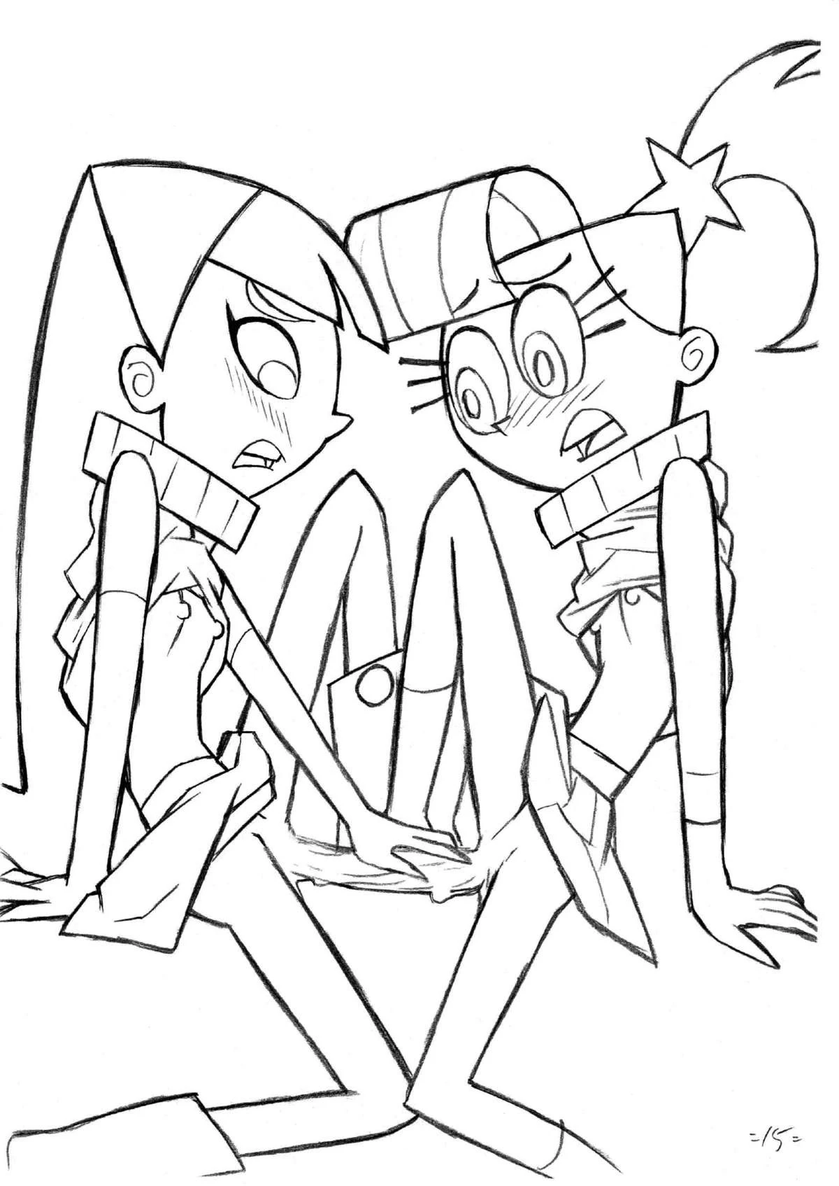 Psychosomatic Counterfeit Ex Trixie & Veronica hentai manga picture 14