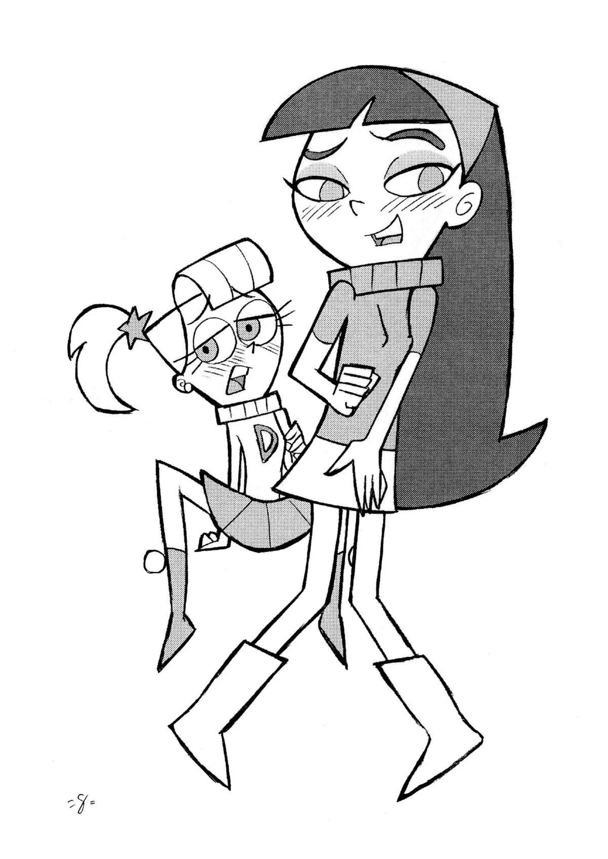 Psychosomatic Counterfeit Ex Trixie & Veronica hentai manga picture 7