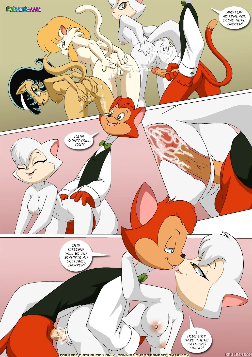Pussy Cats porn comic picture 8