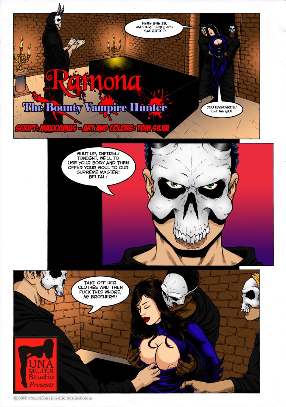 Ramona. The Bounty Vampire Hunter porn comic picture 1