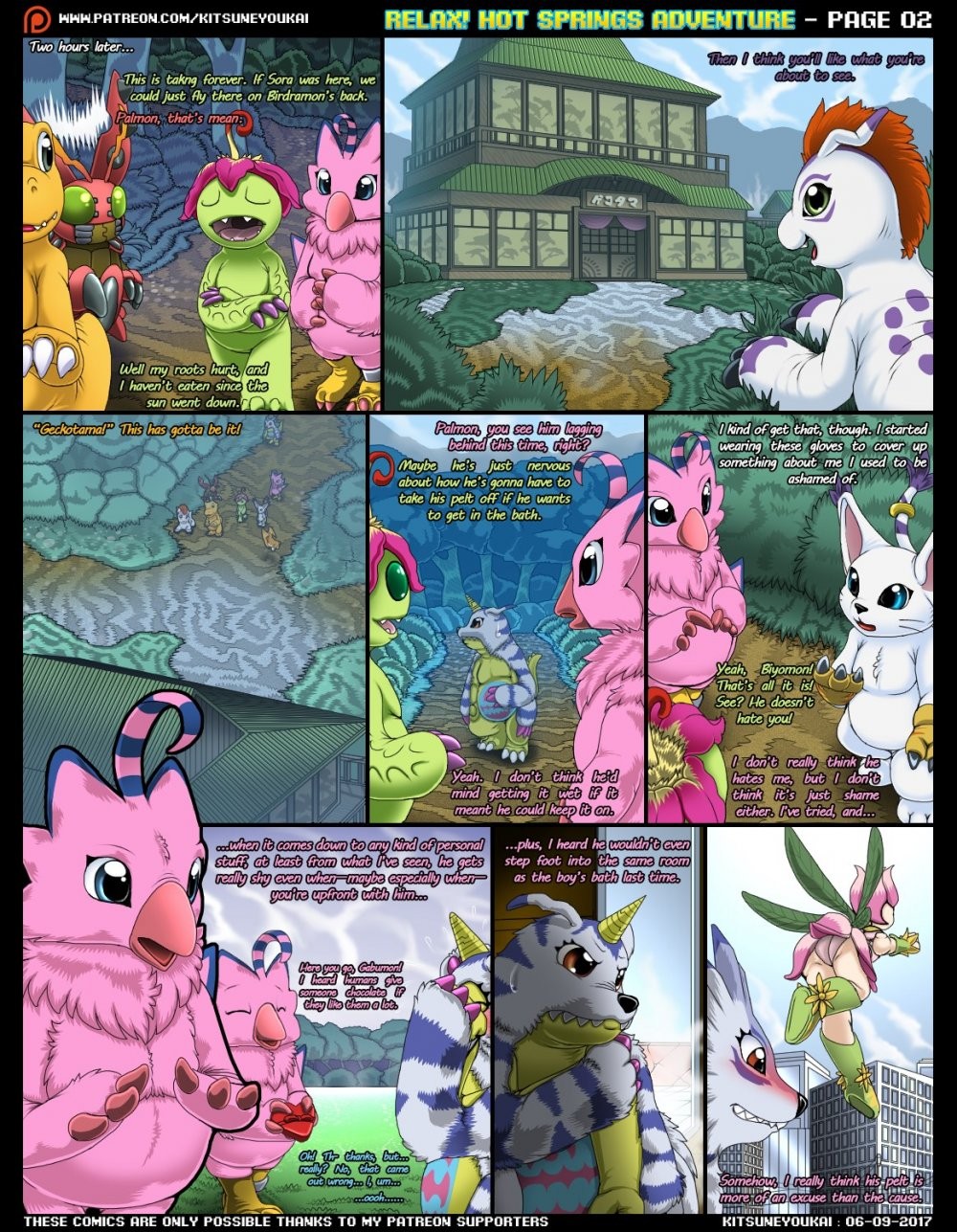 Relax! Hot Springs Adventure porn comic picture 2