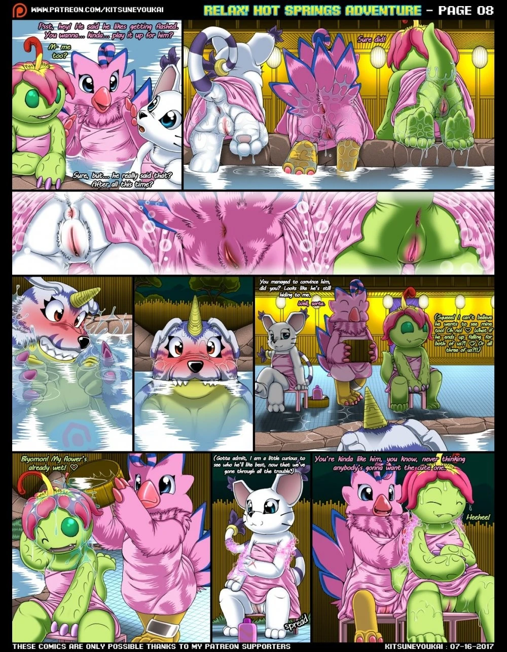 Relax! Hot Springs Adventure porn comic picture 8