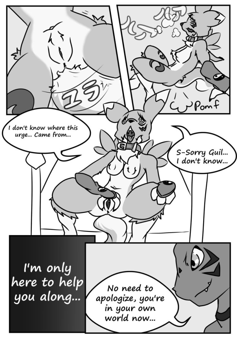 Renamon's Collar porn comic picture 4