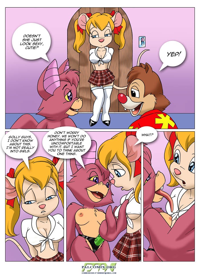 Rescue rodents 2 - Bats and Chipmunks and Mousettes, Oh My! porn comic picture 3