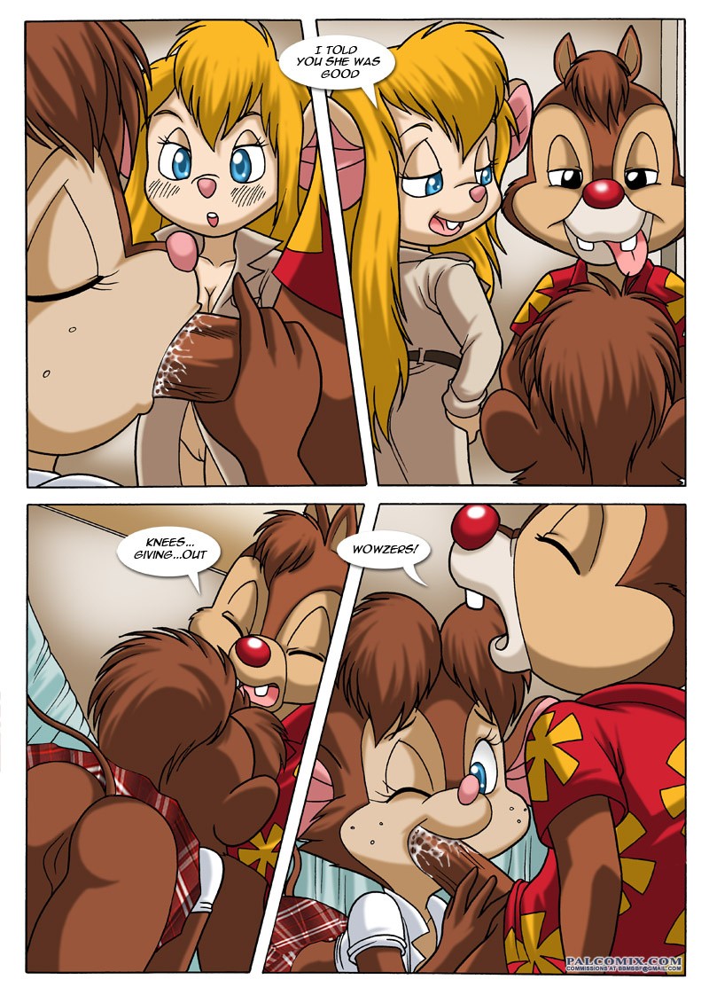 Rescue Rodents 4 - An Amazing Tail; Tanya Goes Down porn comic picture 14