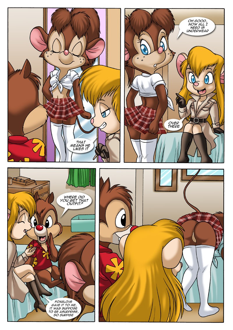 Rescue Rodents 4 - An Amazing Tail; Tanya Goes Down porn comic picture 7