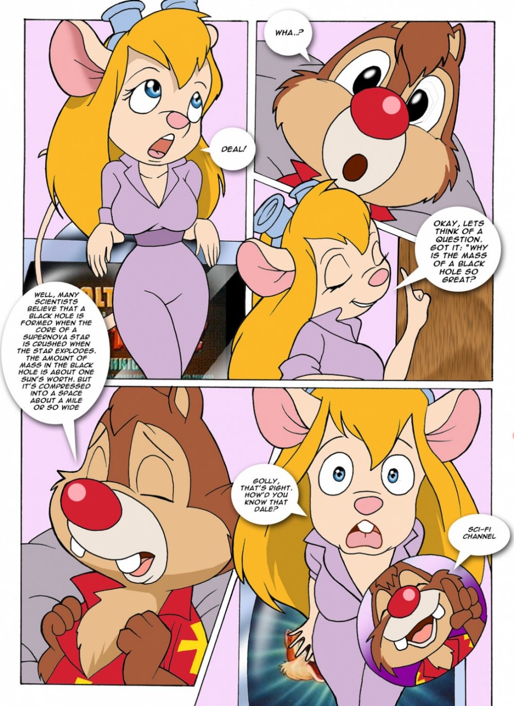 Rescue Rodents - Gadgets Bet Gadgets Bum porn comic picture 5