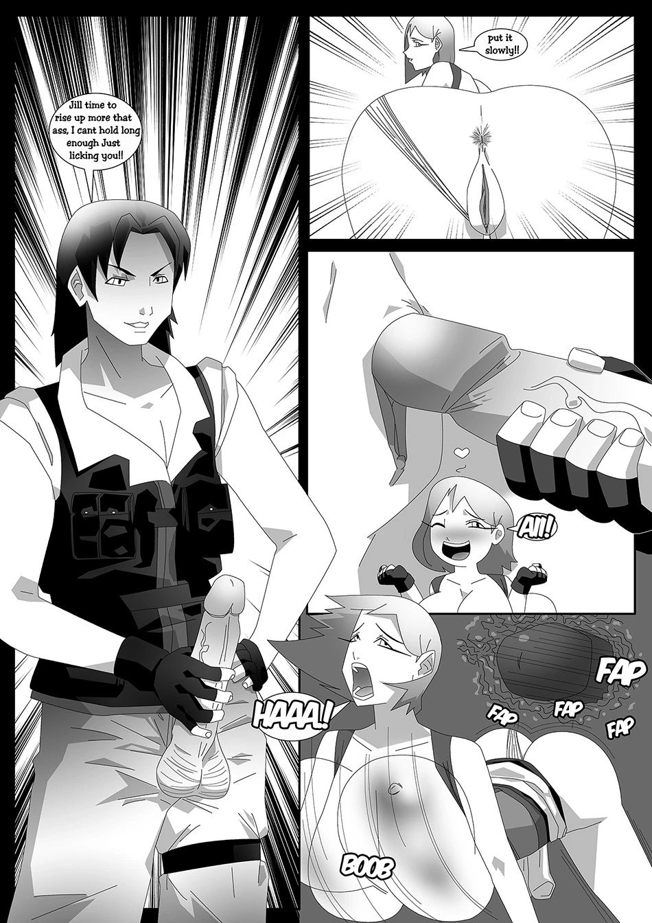 Resident Evil XXX porn comic picture 9