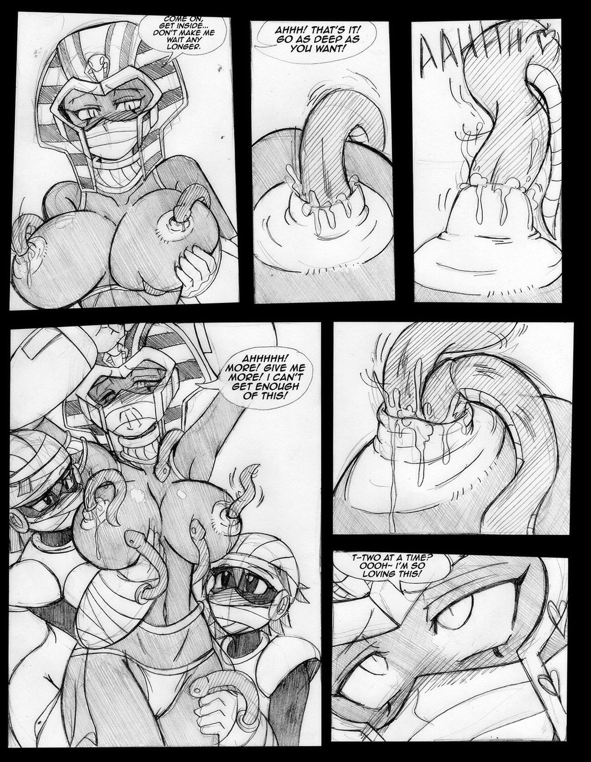 RockGal: Pharaoh's Kink porn comic picture 6