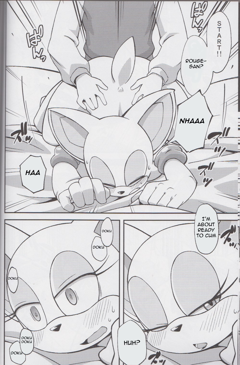 Rouge The girl next game hentai manga picture 19
