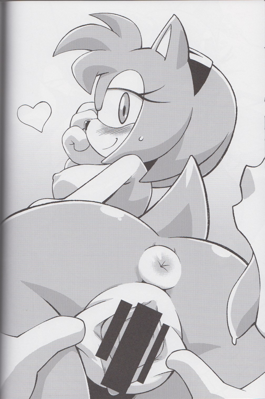 Rouge The girl next game hentai manga picture 39