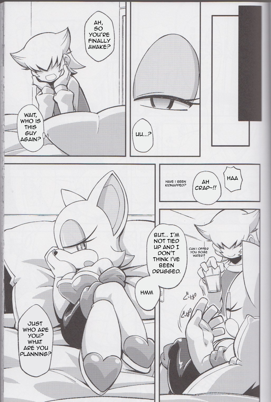 Rouge The girl next game hentai manga picture 6