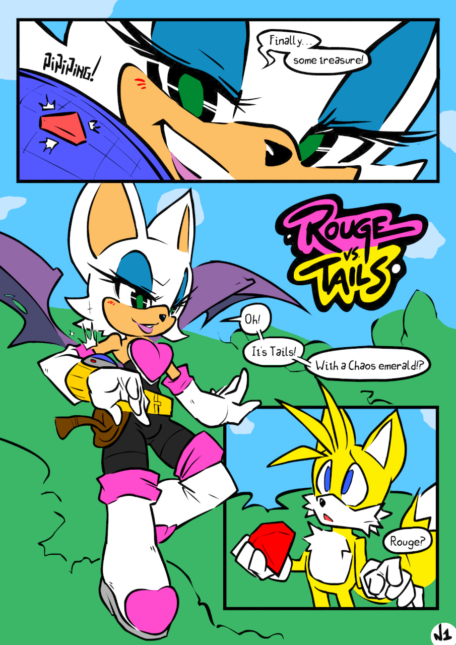 Rouge the bat and tails porn comic