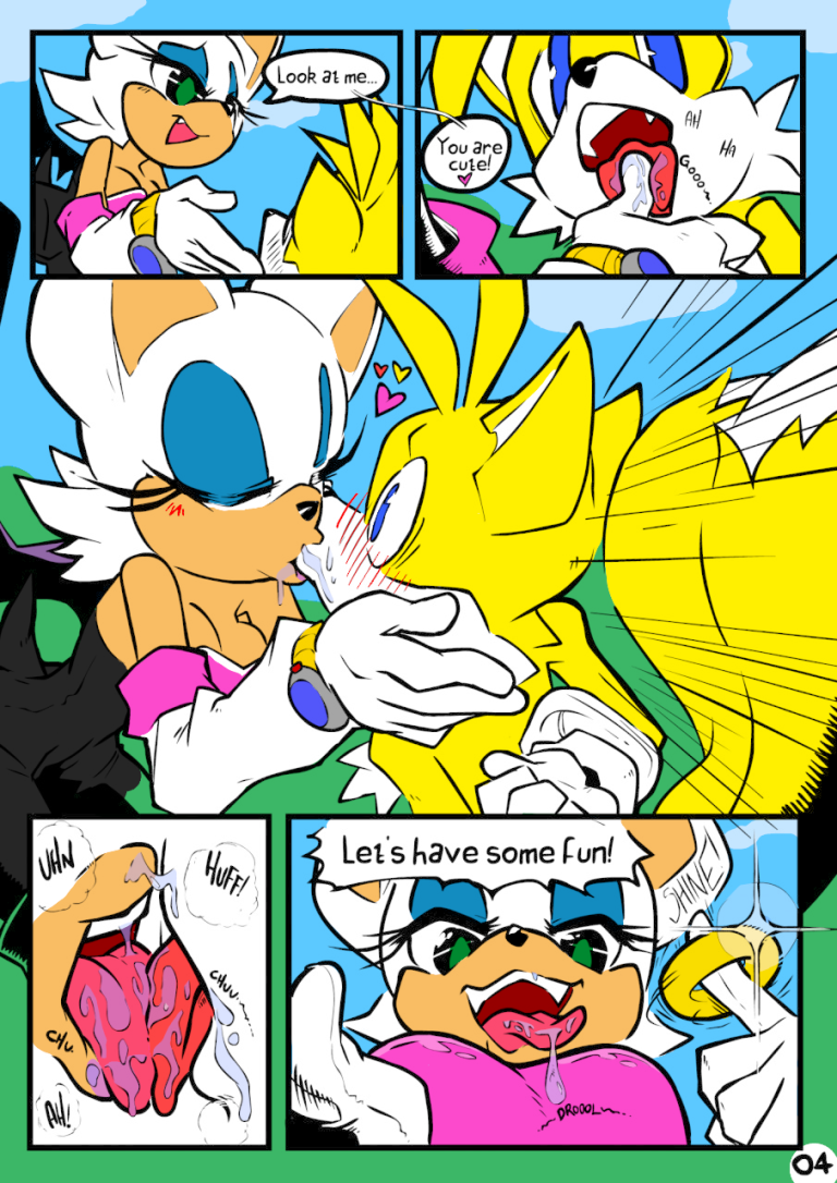 Rouge vs Tails porn comic picture 4