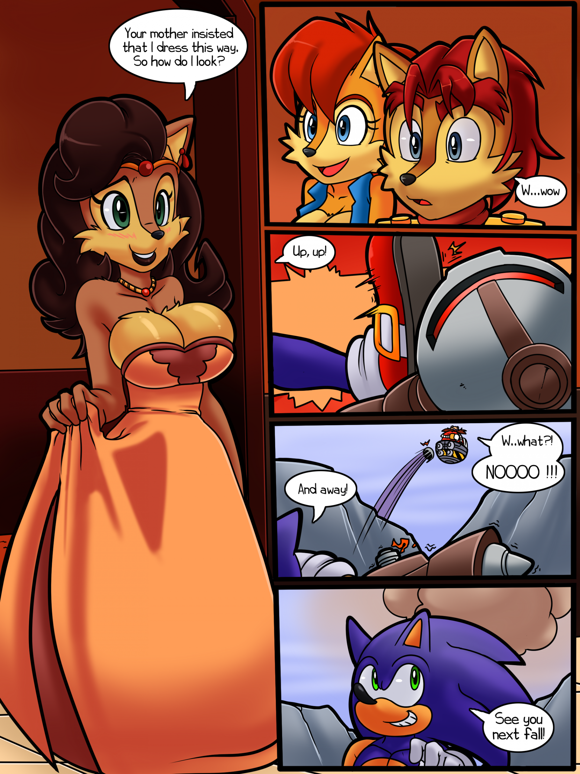Royal Clusterfuck porn comic picture 1