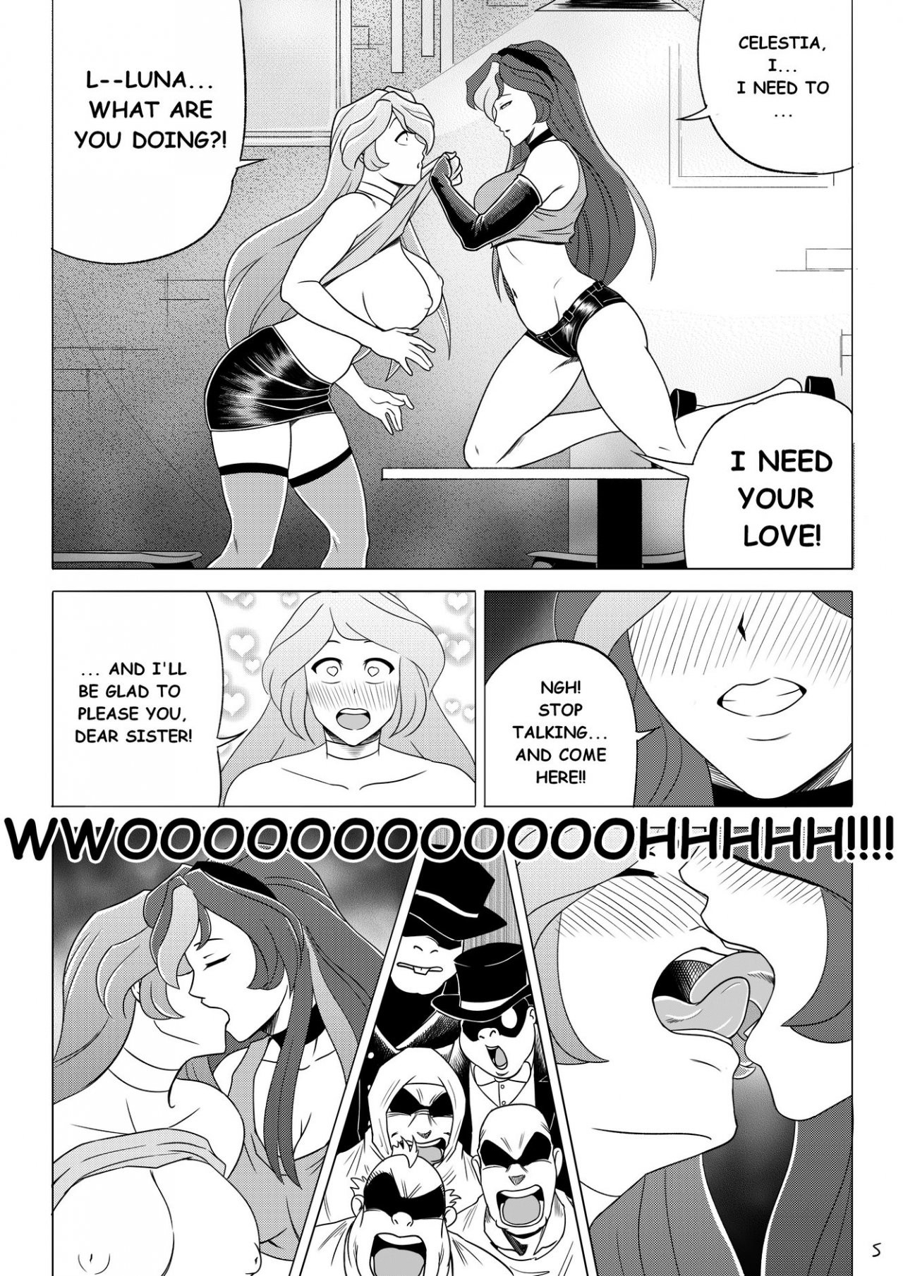 Royalty Girls Night porn comic picture 27