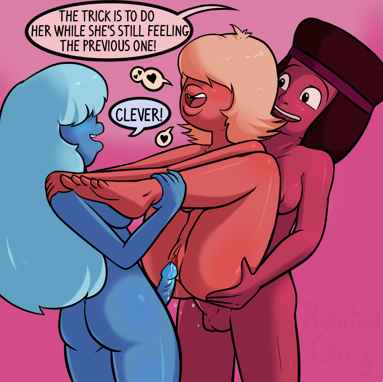 Ruby, Padparadscha and Sapphire porn comic picture 11
