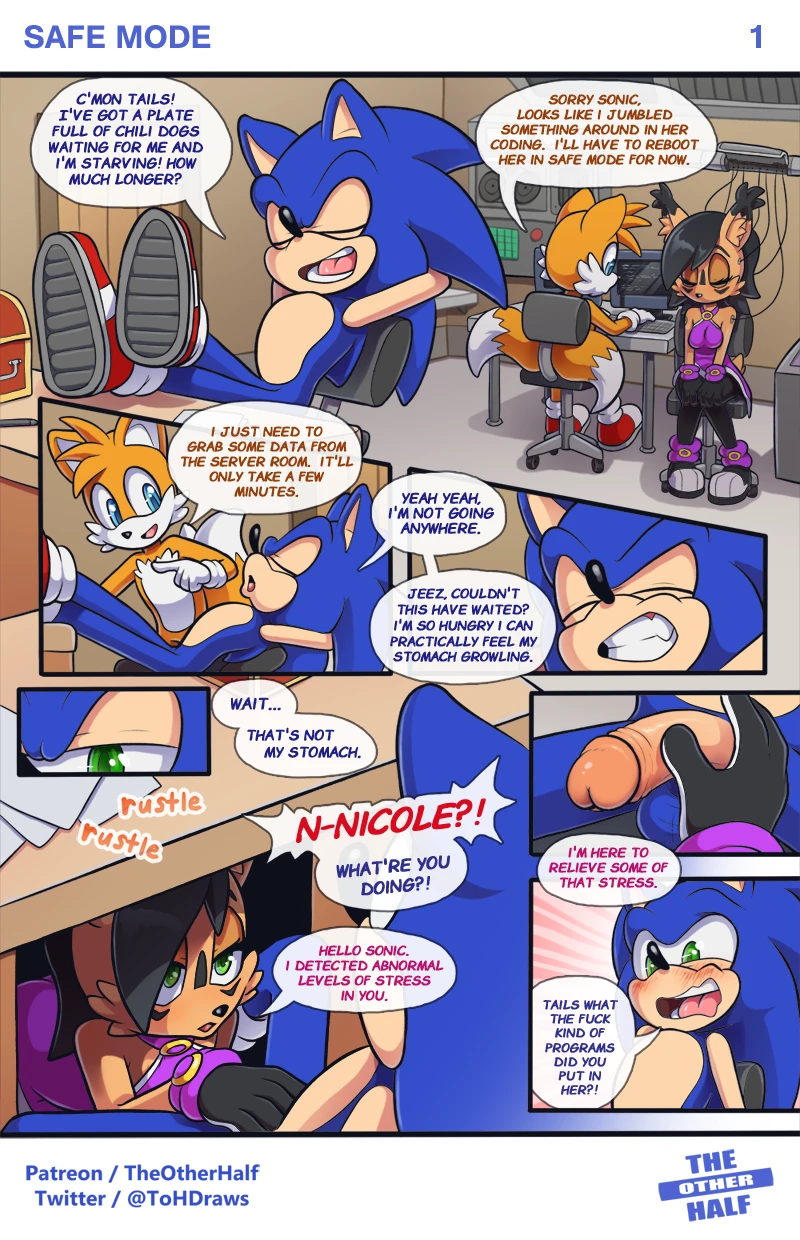 Safe Mode porn comic picture 2