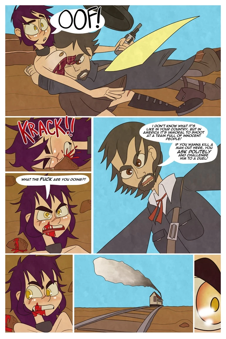 Saloon porn comic picture 10