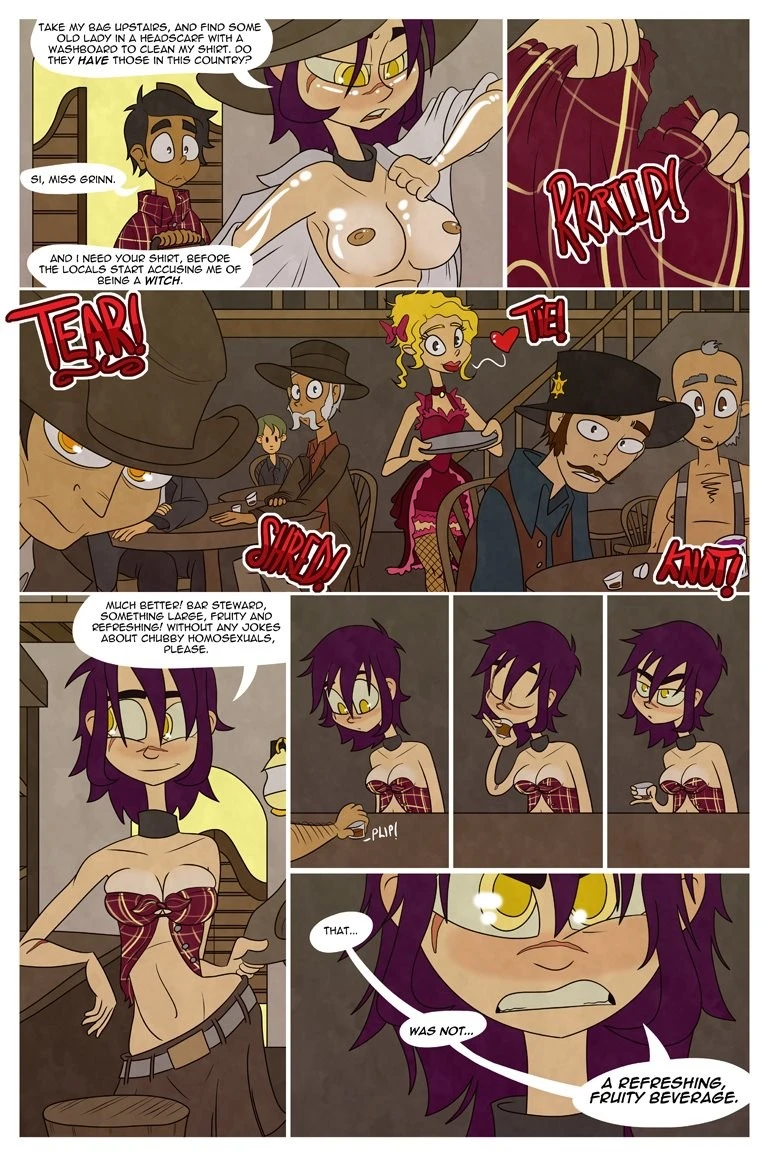 Saloon porn comic picture 4