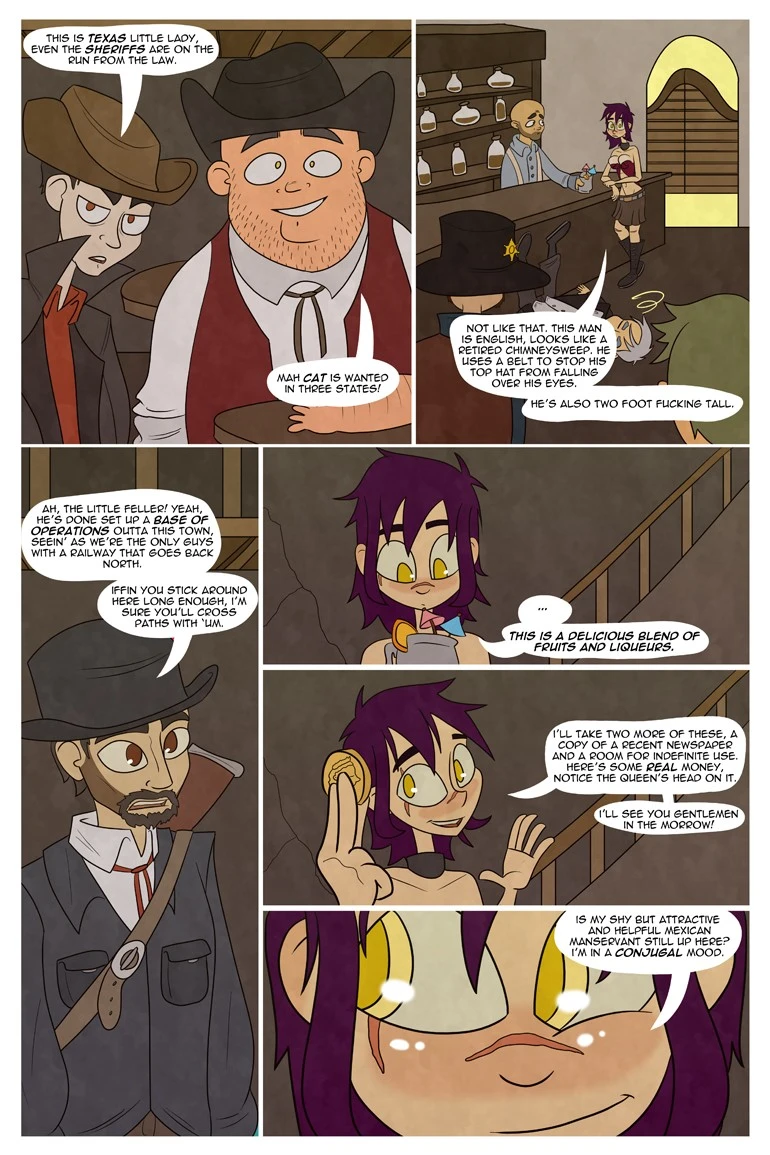 Saloon porn comic picture 6