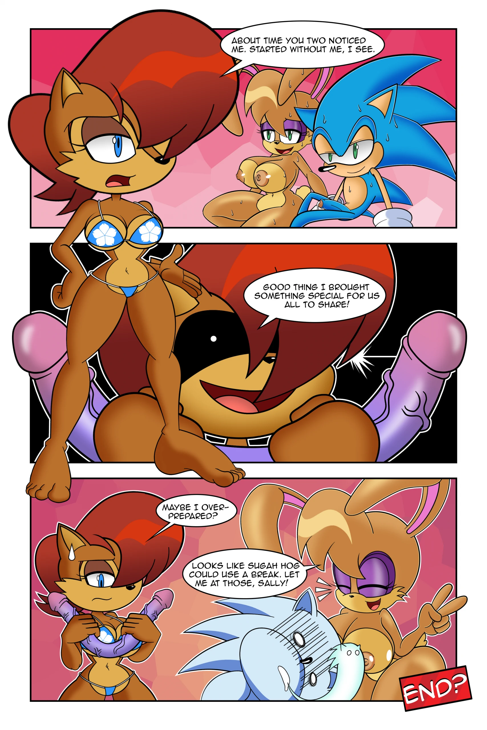Savage Summer Rabbot porn comic picture 14