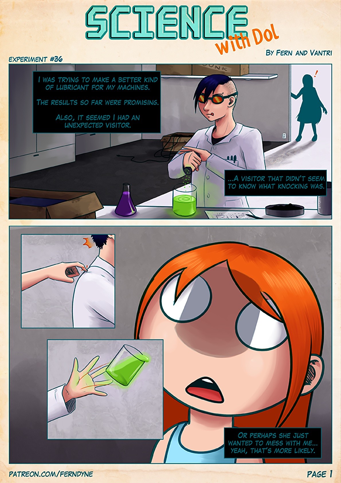 Science With Dol porn comic picture 3