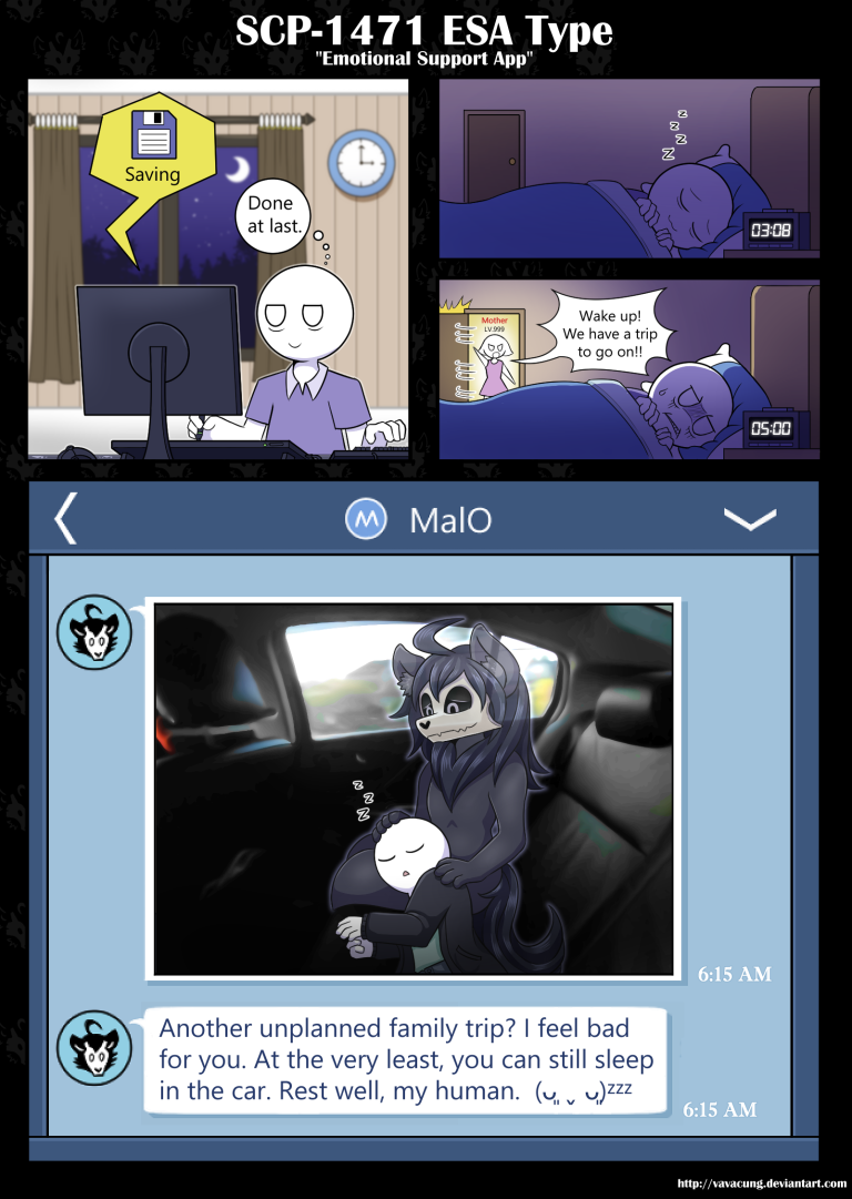 SCP - 1471 ESA Type porn comic picture 4