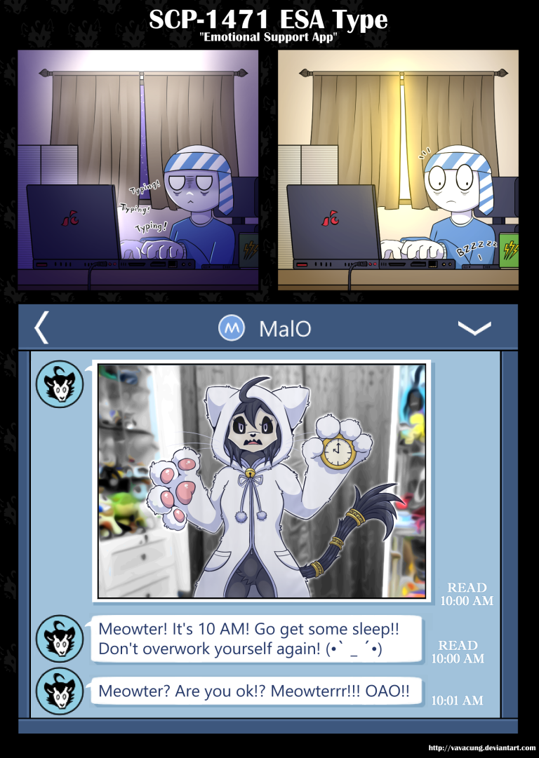 SCP - 1471 ESA Type porn comic picture 5