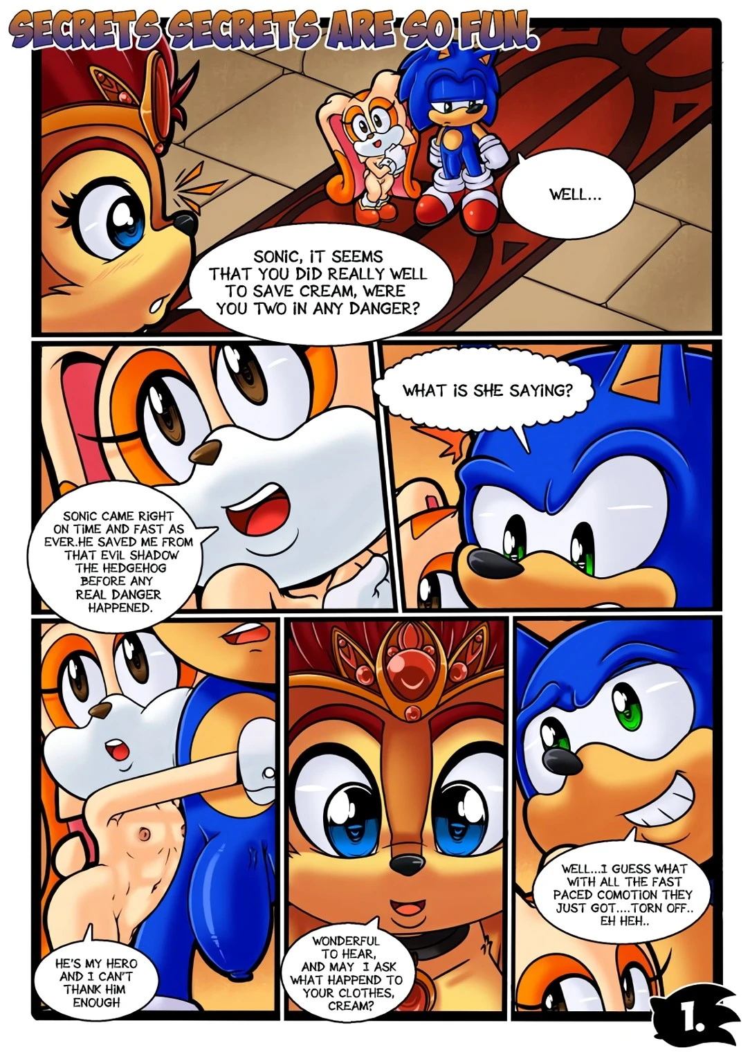 Secrets, Secrects Are So Fun porn comic picture 1