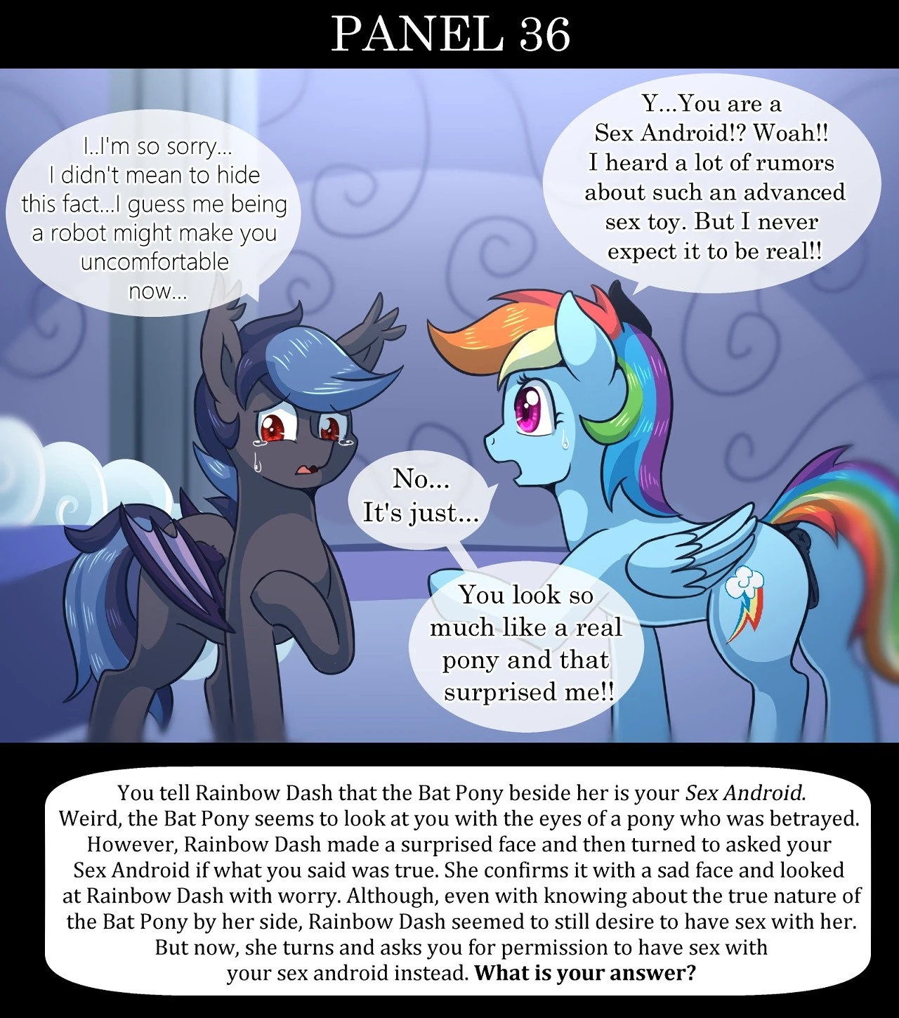 Sexandroid porn comic picture 36
