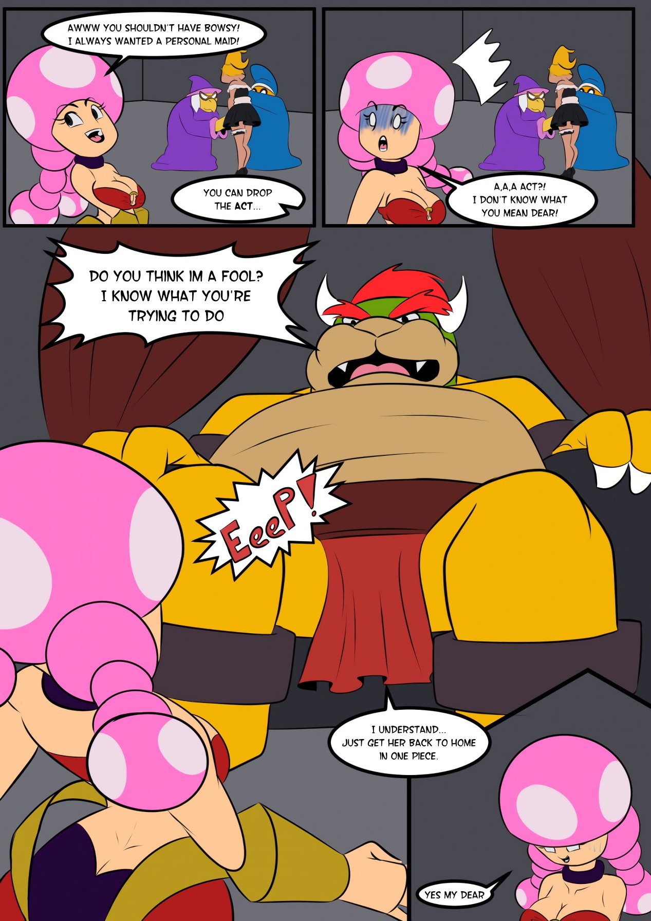Shan-Toadette porn comic picture 7