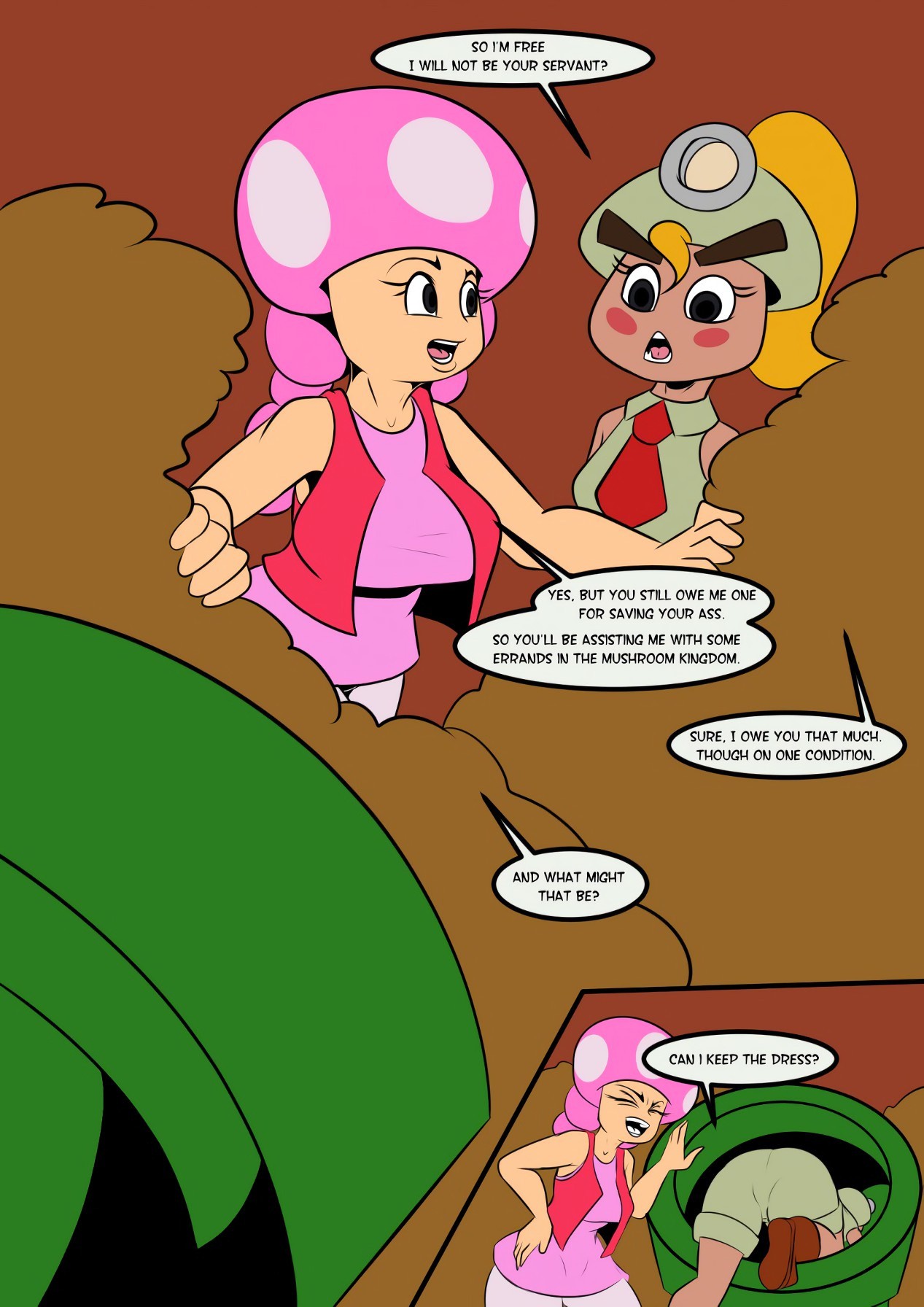 Shan-Toadette porn comic picture 8