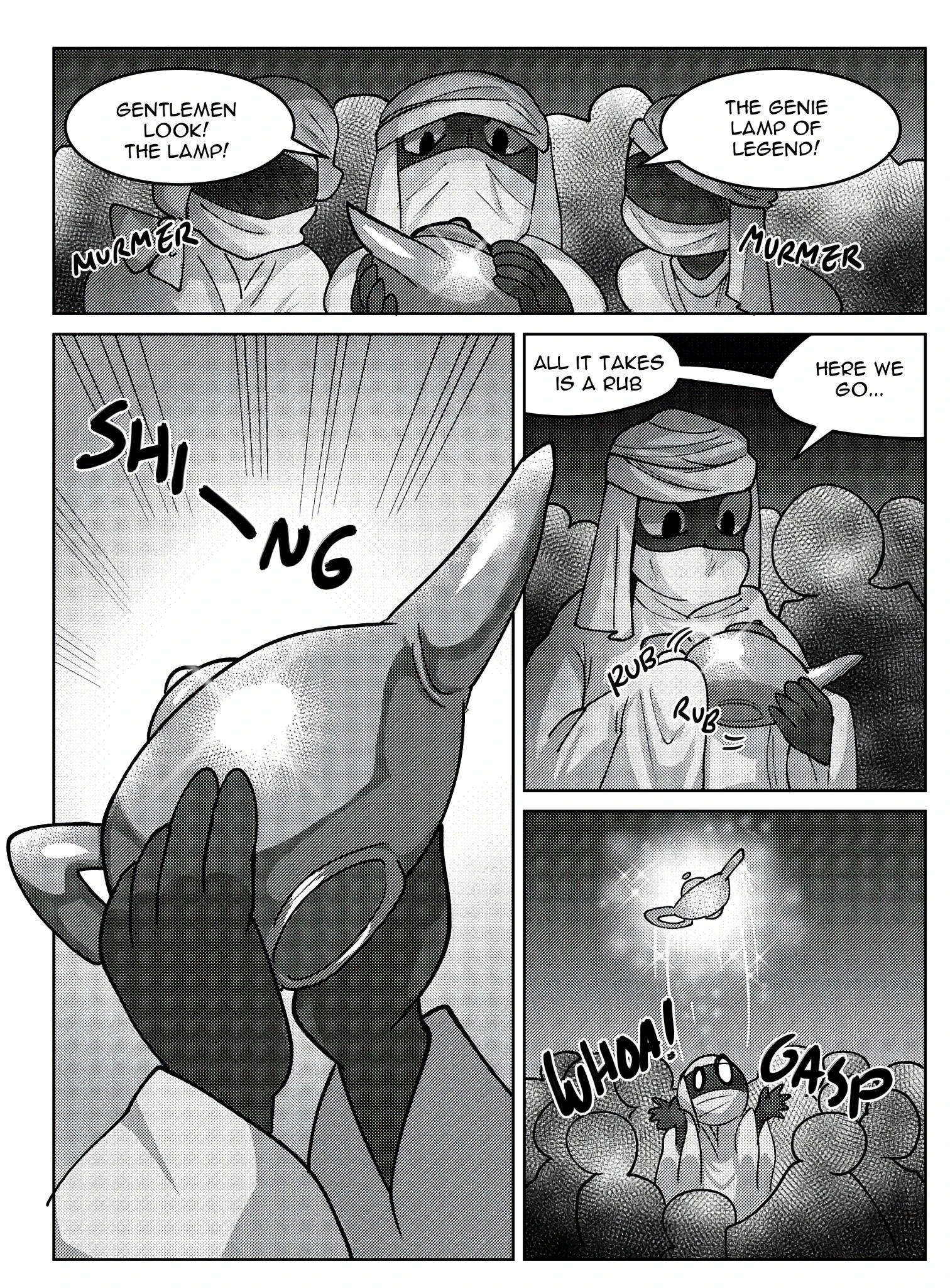 Shantae and the Three Wishes hentai manga picture 3