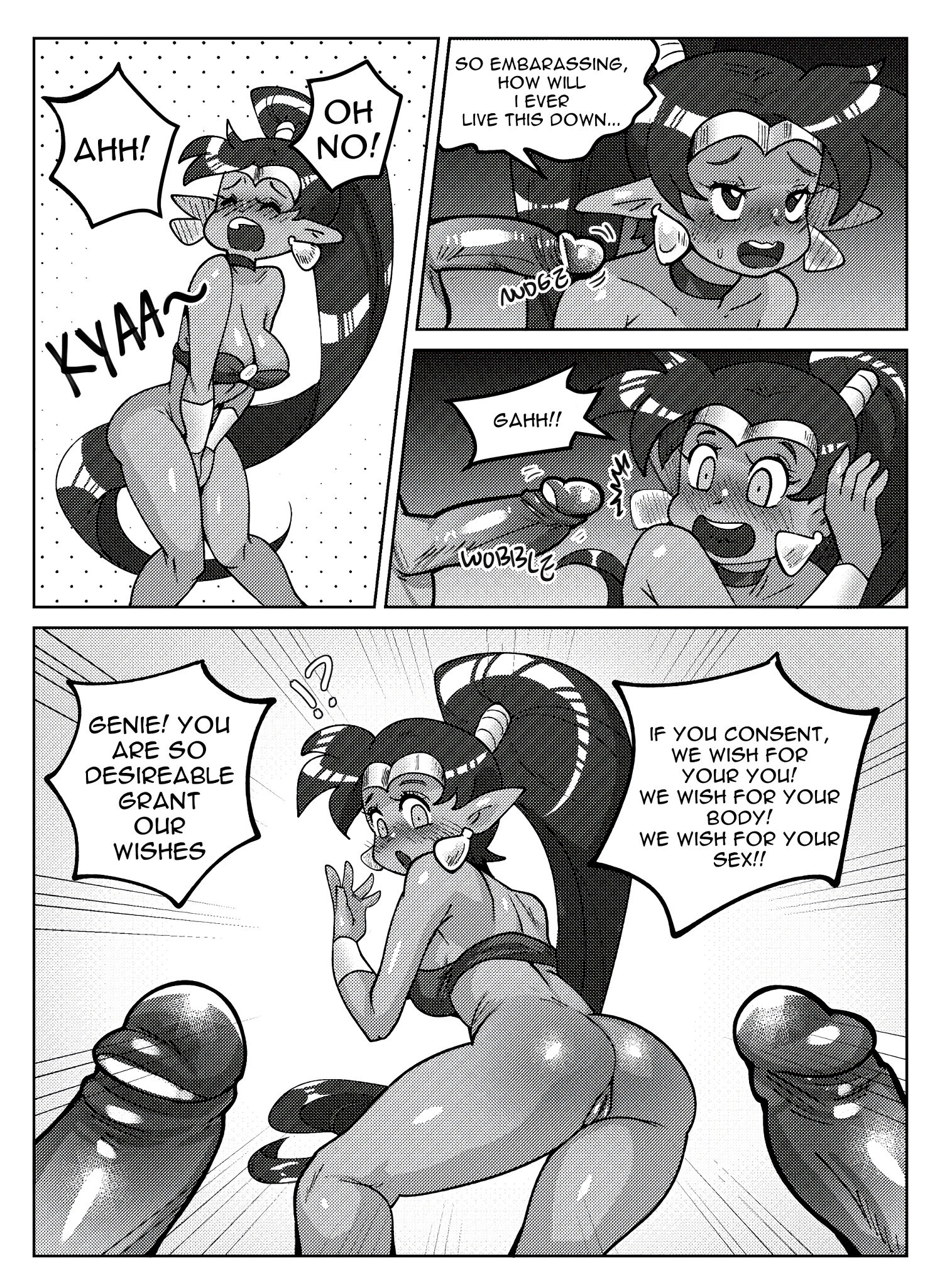 Shantae and the Three Wishes hentai manga picture 6