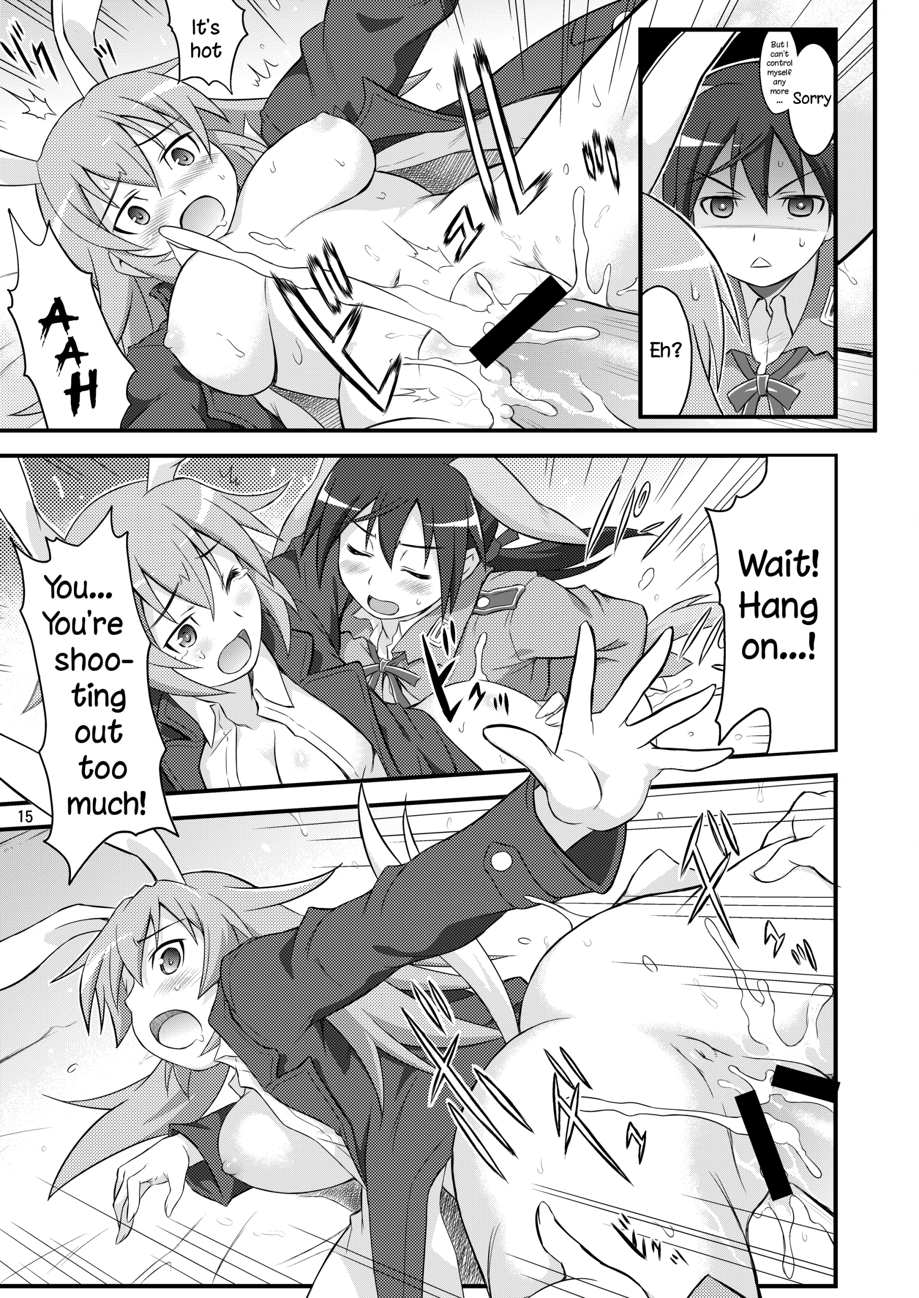 Shir and Gert in Big Trouble hentai manga picture 14