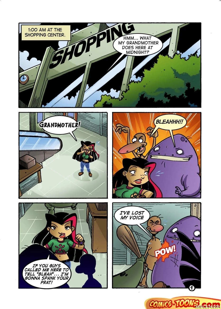 Shoping porn comic picture 1