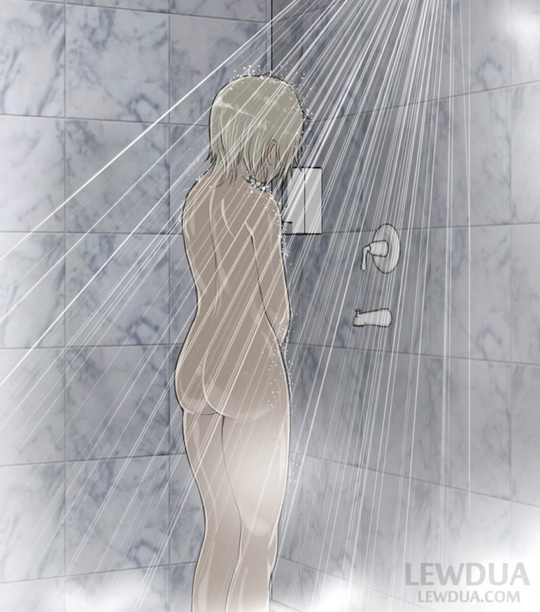 Shower Show - Nessie and Alison porn comic picture 3