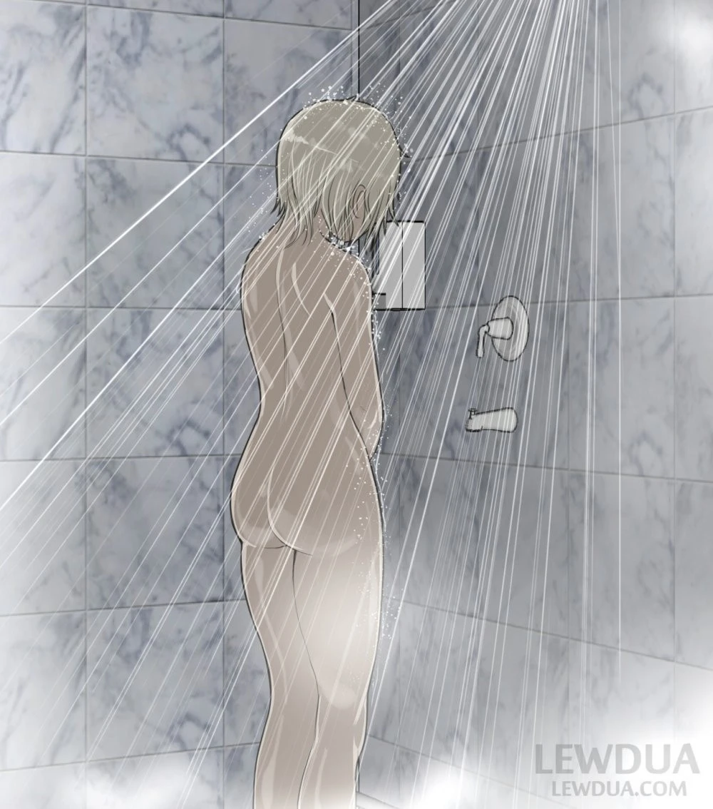 Shower Show - Nessie and Alison porn comic picture 3