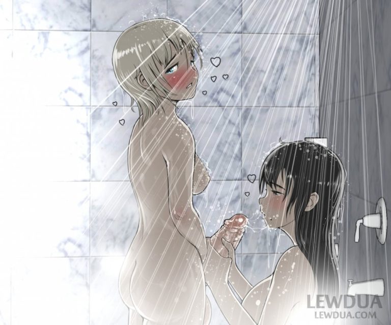 Shower Show - Nessie and Alison porn comic picture 32